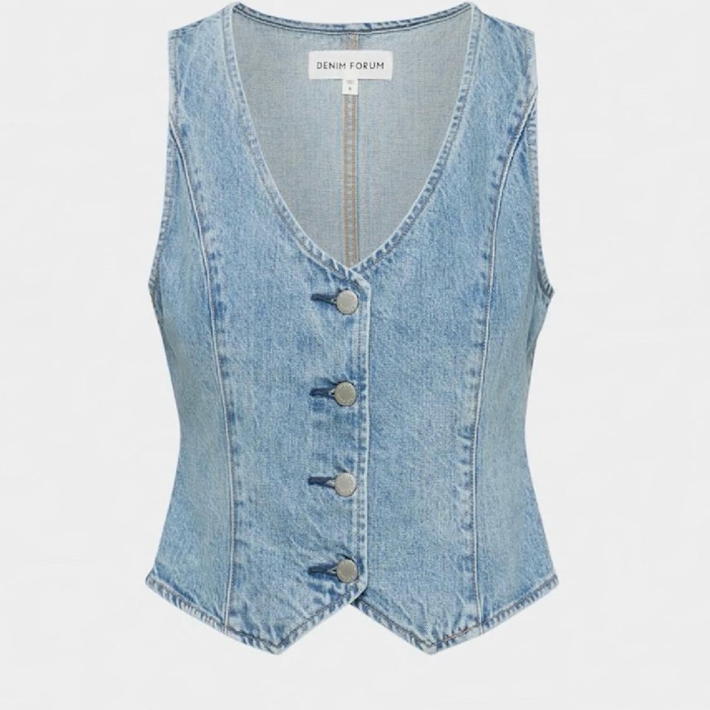ARITZIA-Denim Forum The 90s Mia Denim Vest